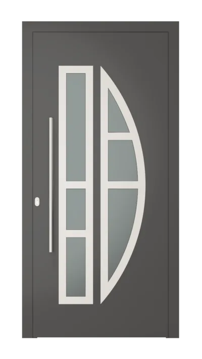 Panneau de porte d’entrée modèle Paris, disponible en PVC et aluminium — Pulsar Windows